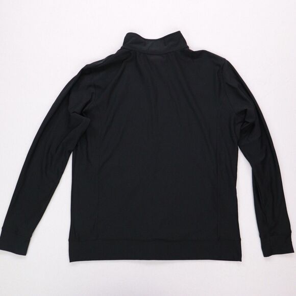 Vintage Nike Jacket Mens XL Black 90s Zip Up Windbreaker Track Sports Stretch - Picture 3 of 9